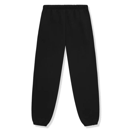 Rear of black bottoms on white background